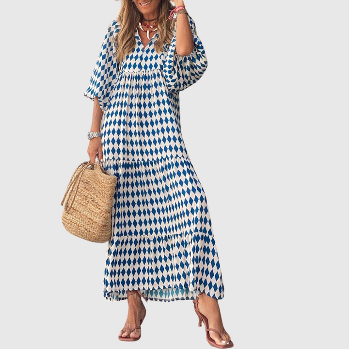 Annette | Boho-Maxikleid mit stilvollem Design