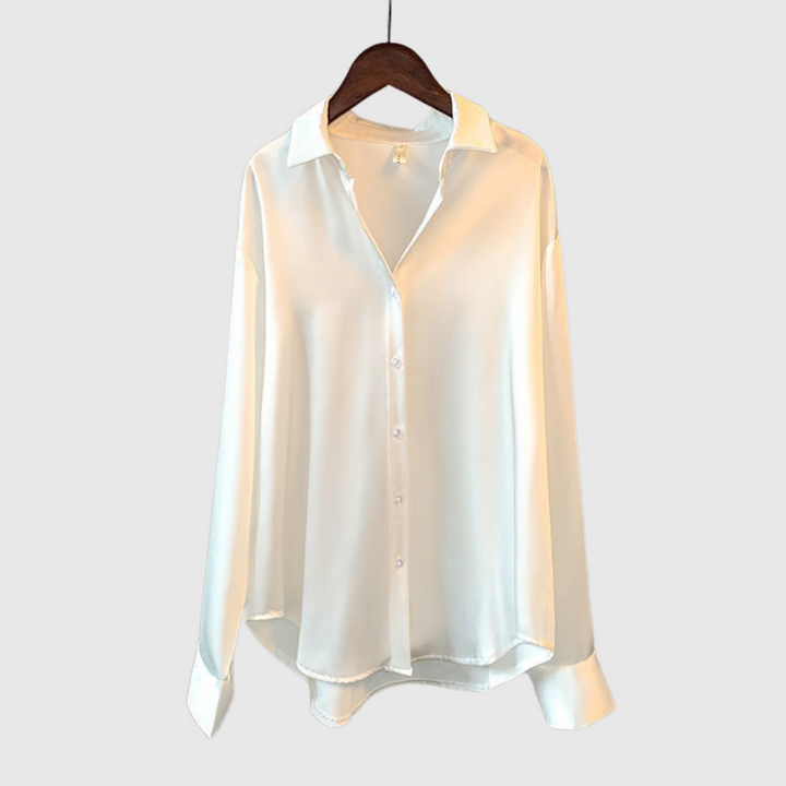 Sarah | Elegante Bluse aus hochwertigem Satin