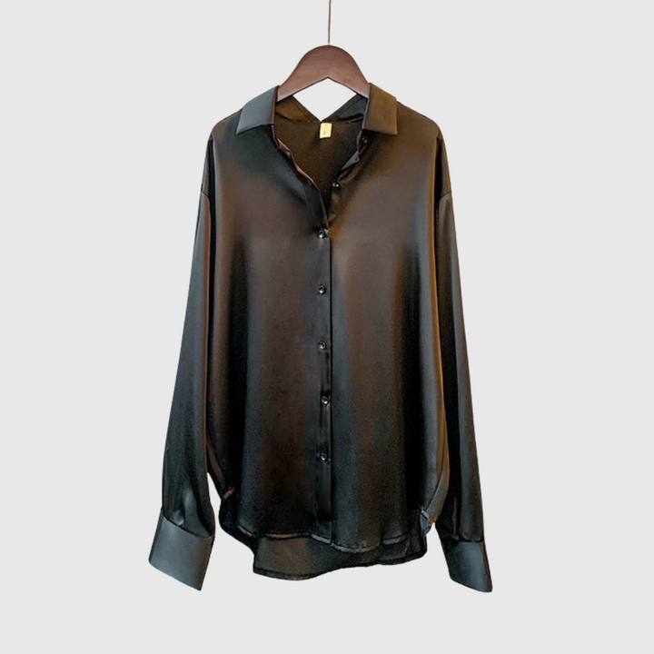Sarah | Elegante Bluse aus hochwertigem Satin