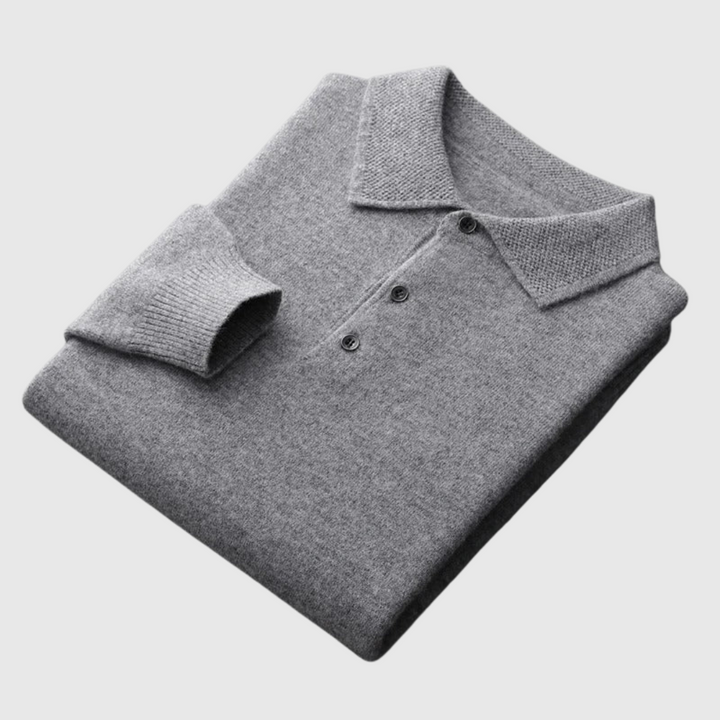 William | Elegante Wollpolo für Herren