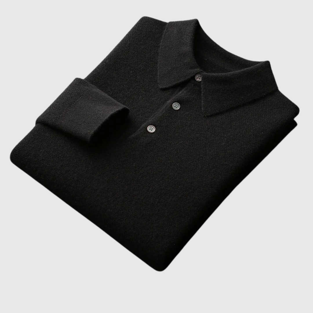 William | Elegante Wollpolo für Herren