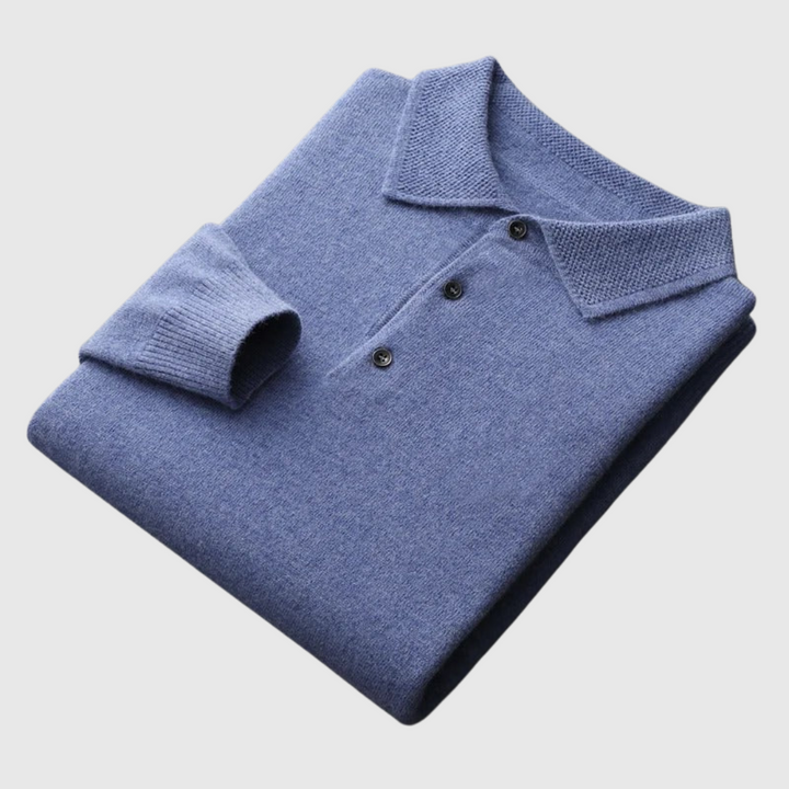 William | Elegante Wollpolo für Herren
