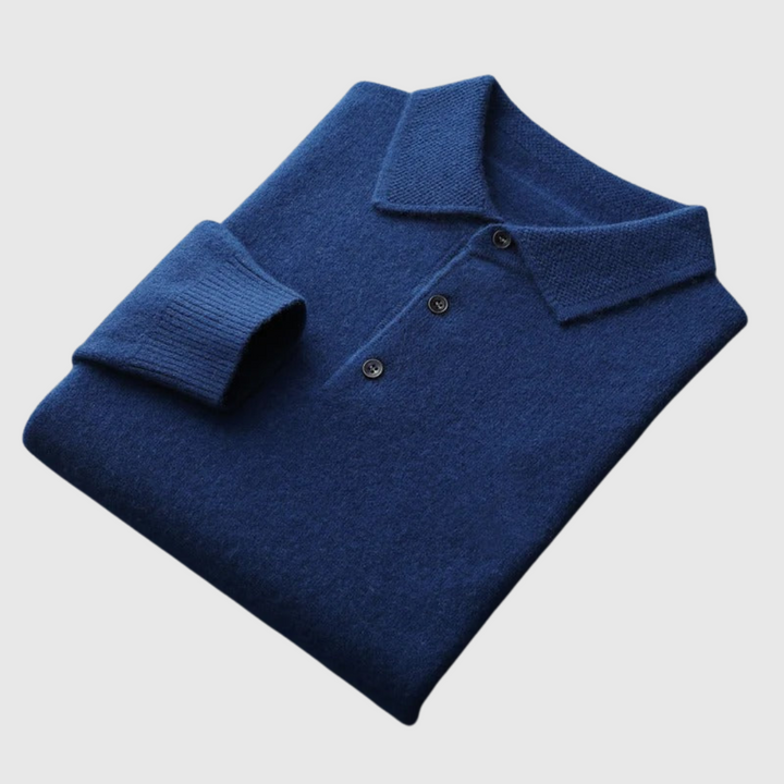 William | Elegante Wollpolo für Herren