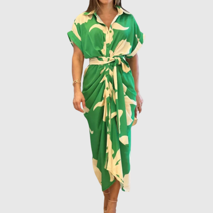 Nora | Sommerkleid mit Bindegürtel