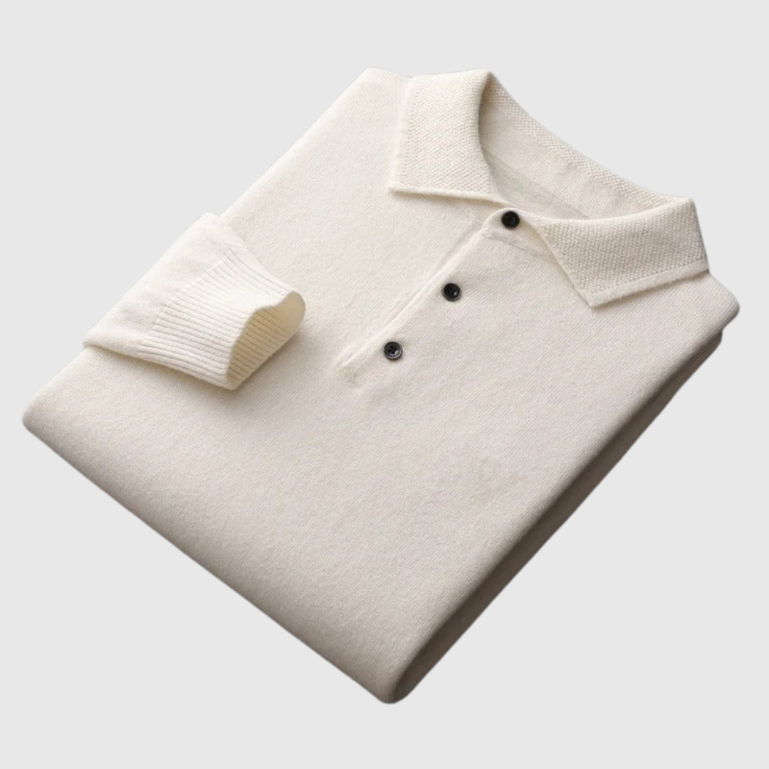 William | Elegante Wollpolo für Herren