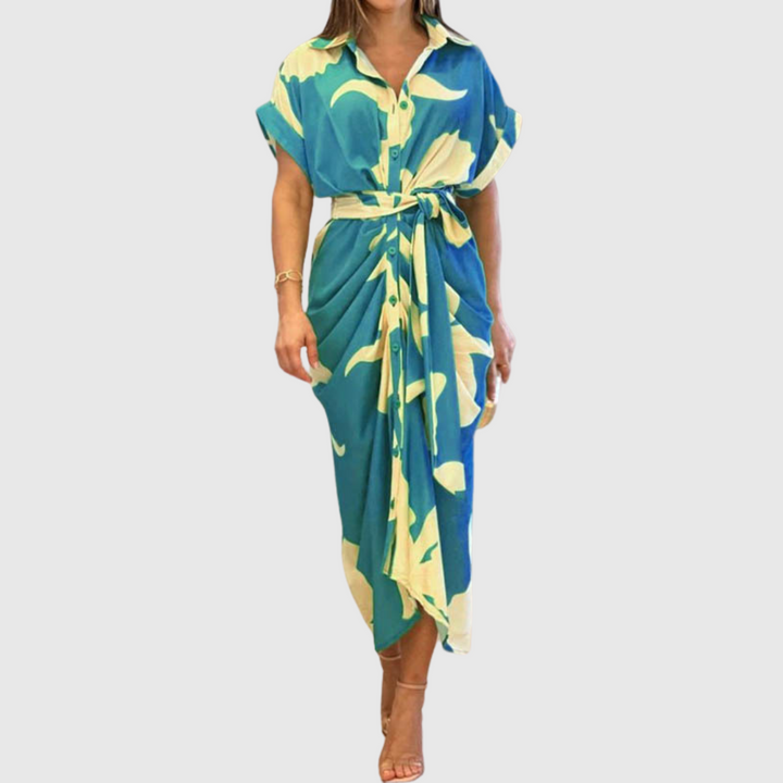 Nora | Sommerkleid mit Bindegürtel