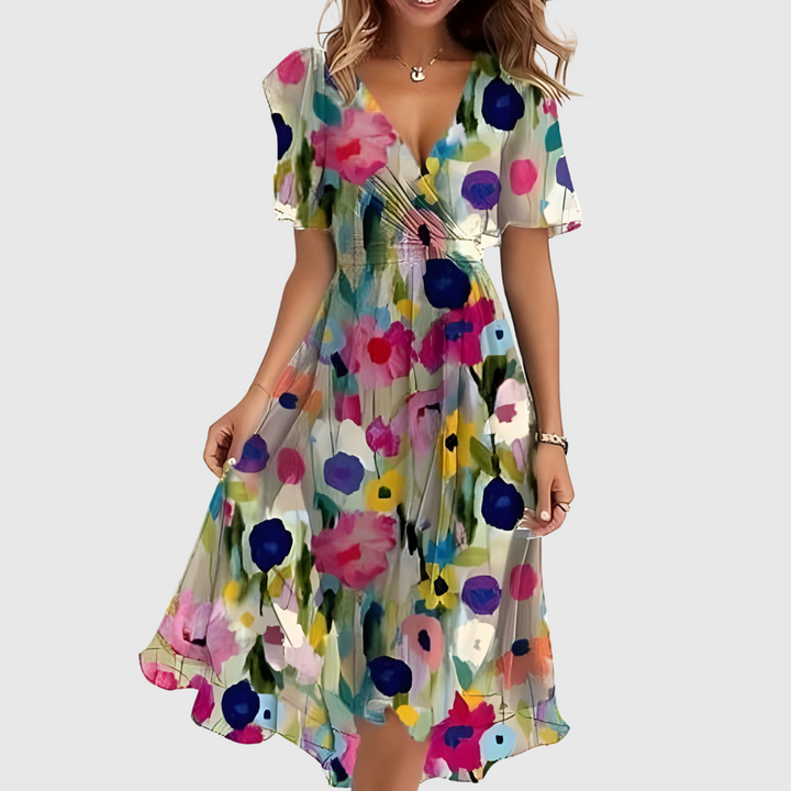 Pamela | Leichtes Sommerkleid aus Premium-Stoff