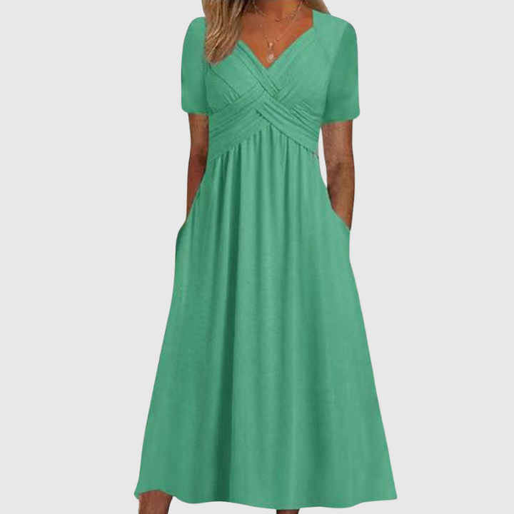 Layla | Luftiges Sommerkleid mit Empire-Taille
