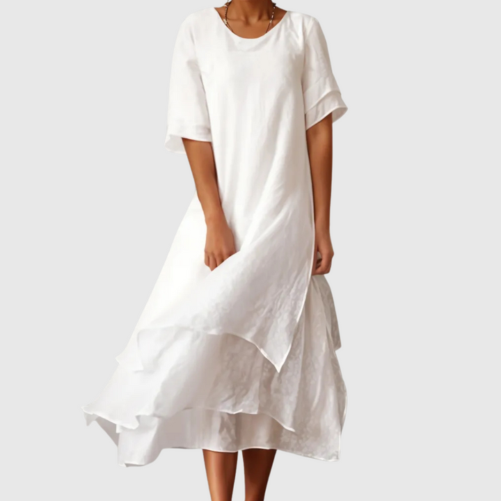 Isabelle | Elegantes Maxikleid aus Premium-Stoff