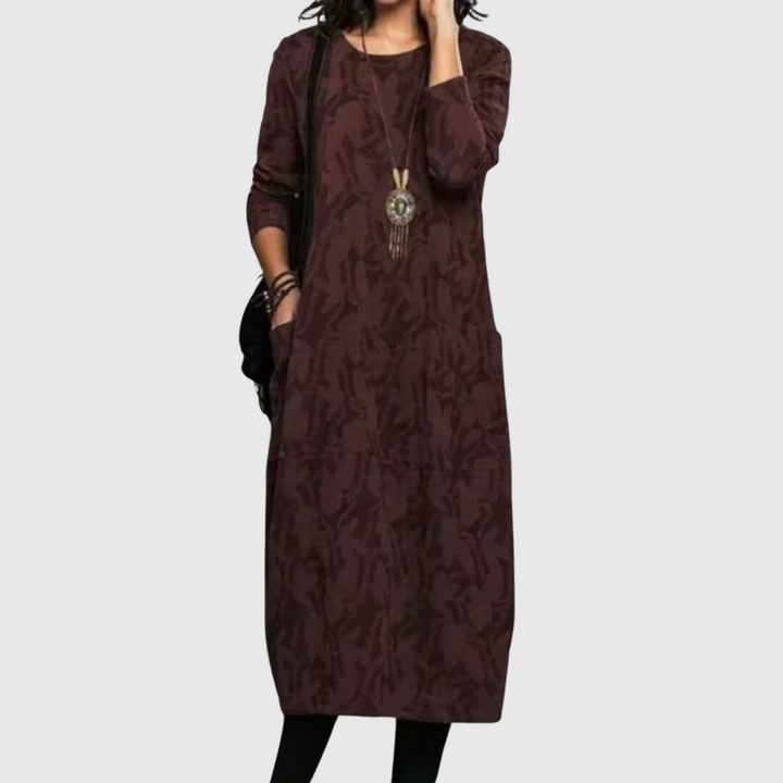 Gisela | Elegantes Maxikleid aus Premium-Stoff