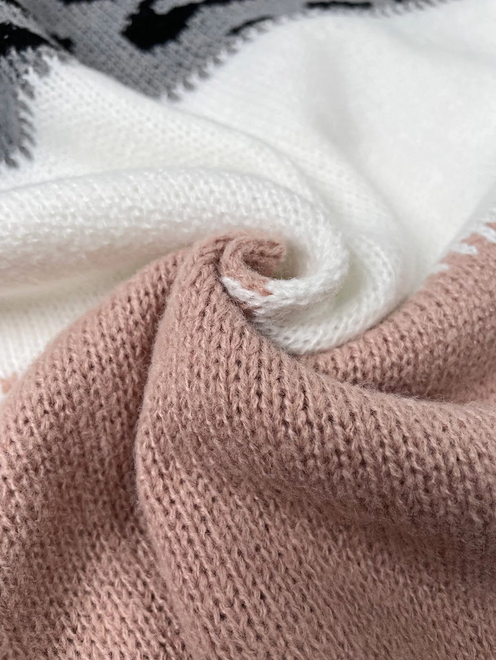 Elsa | Stilvoller Strickpullover mit Muster