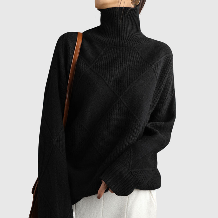 Celine | Eleganter und gemütlicher Strickpullover für jede Gelegenheit