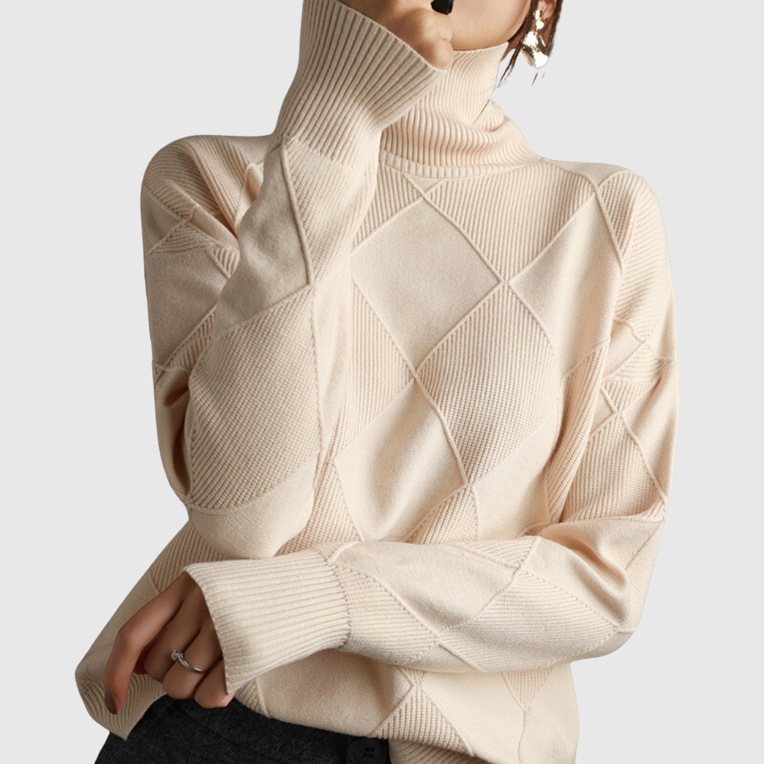 Celine | Eleganter und gemütlicher Strickpullover für jede Gelegenheit