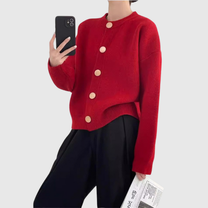 Aurora | Eleganter Cardigan aus Premium-Material
