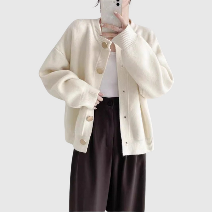 Aurora | Eleganter Cardigan aus Premium-Material