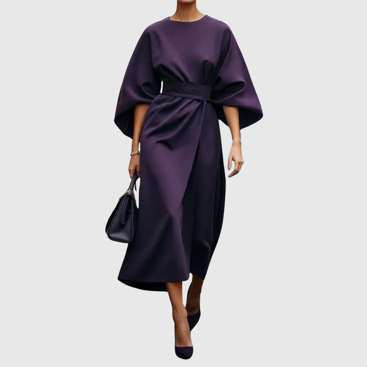 Lisa | Elegantes Kleid mit fließenden Ärmeln