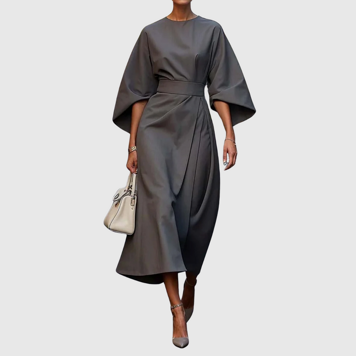 Lisa | Elegantes Kleid mit fließenden Ärmeln