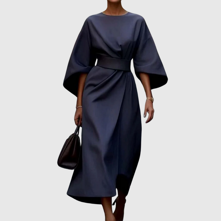 Lisa | Elegantes Kleid mit fließenden Ärmeln