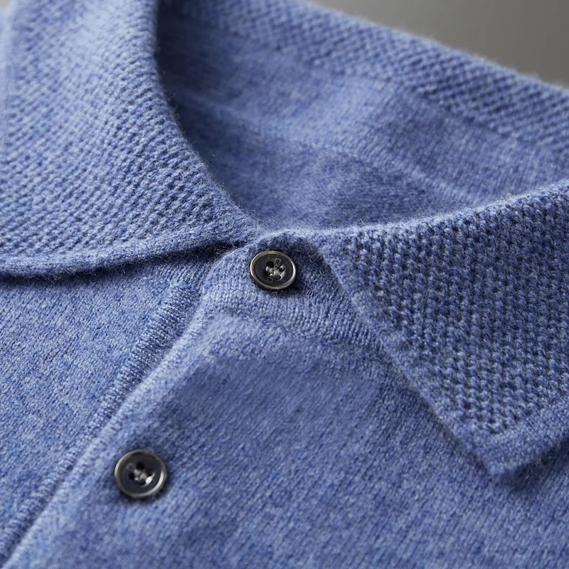 William | Elegante Wollpolo für Herren